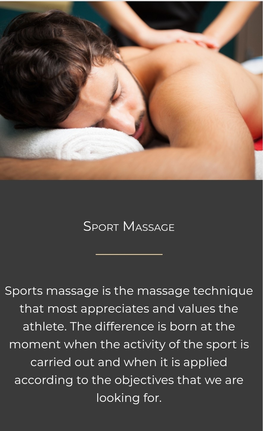book Sport massage