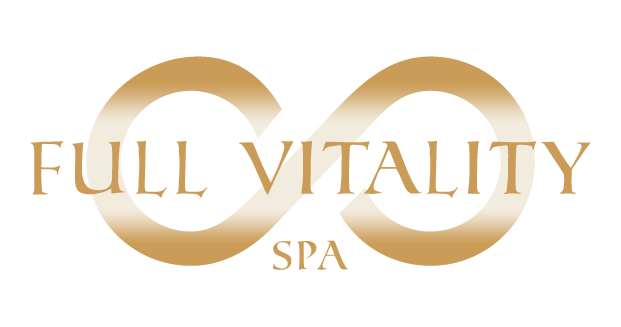 Logotipo de spa de vitalidad completa